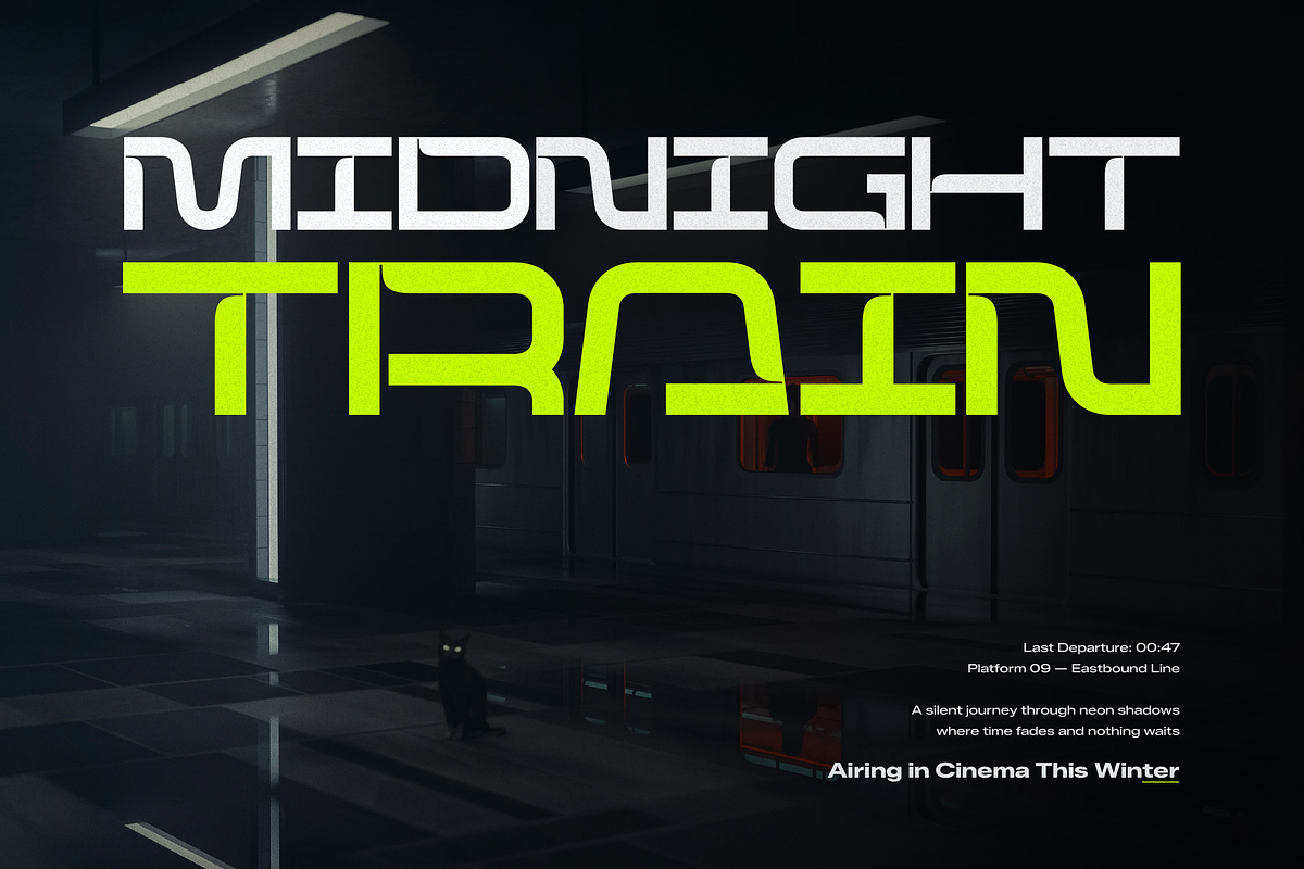 Luroha | Modern Futuristic Font, a Sans Serif Font by gracetype_studio (Photo 5 of 12)