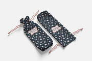 Minimalist Fabric Pouch Bag Mockup, an Advertising Mockup by bimockup (Thumbnail 4 of 6)