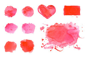 Happy Valentine's Day! Watercolor