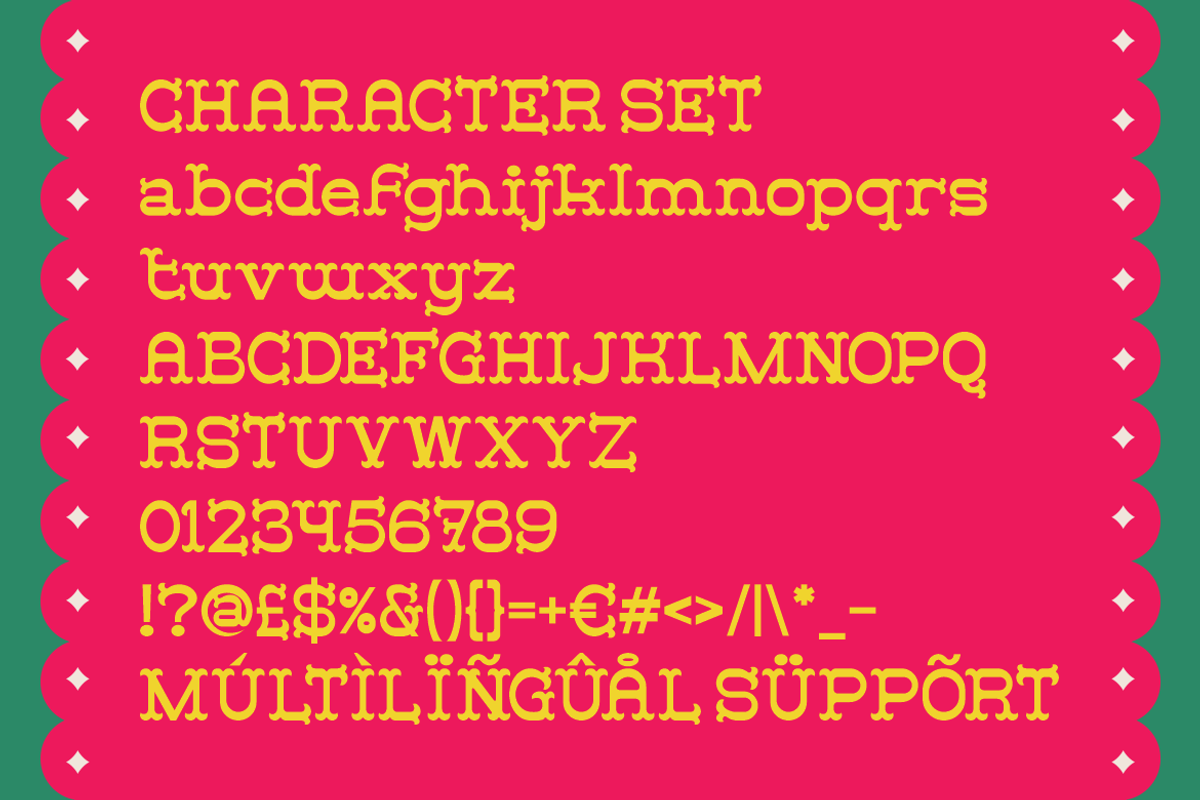 Pueblo Trails Mexican Font, a Font by PutraCetol Studio (Photo 5 of 5)