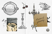 Silver Memoir Mixed-Media Collage, an Object Graphic by AnMark (Thumbnail 13 of 17)