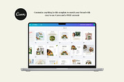 Wellness Food Social Media Template, a Social Media Template by Deepa Template Studio (Thumbnail 4 of 14)