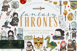 Fantasy Thrones: A Colorful Collecti