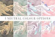 Funky Waves | Vector Pattern, a Pattern Graphic by AALofts Design (Thumbnail 3 of 8)