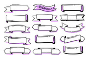 Bullet journal doodle set, an Outline Icon by Vectorcreator (Thumbnail 5 of 5)