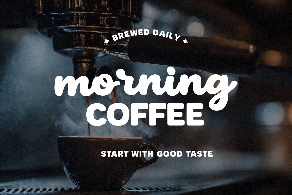 Sunkind Display – Playful Retro Font, a Script Font by Creacy Studio (Photo 5 of 10)
