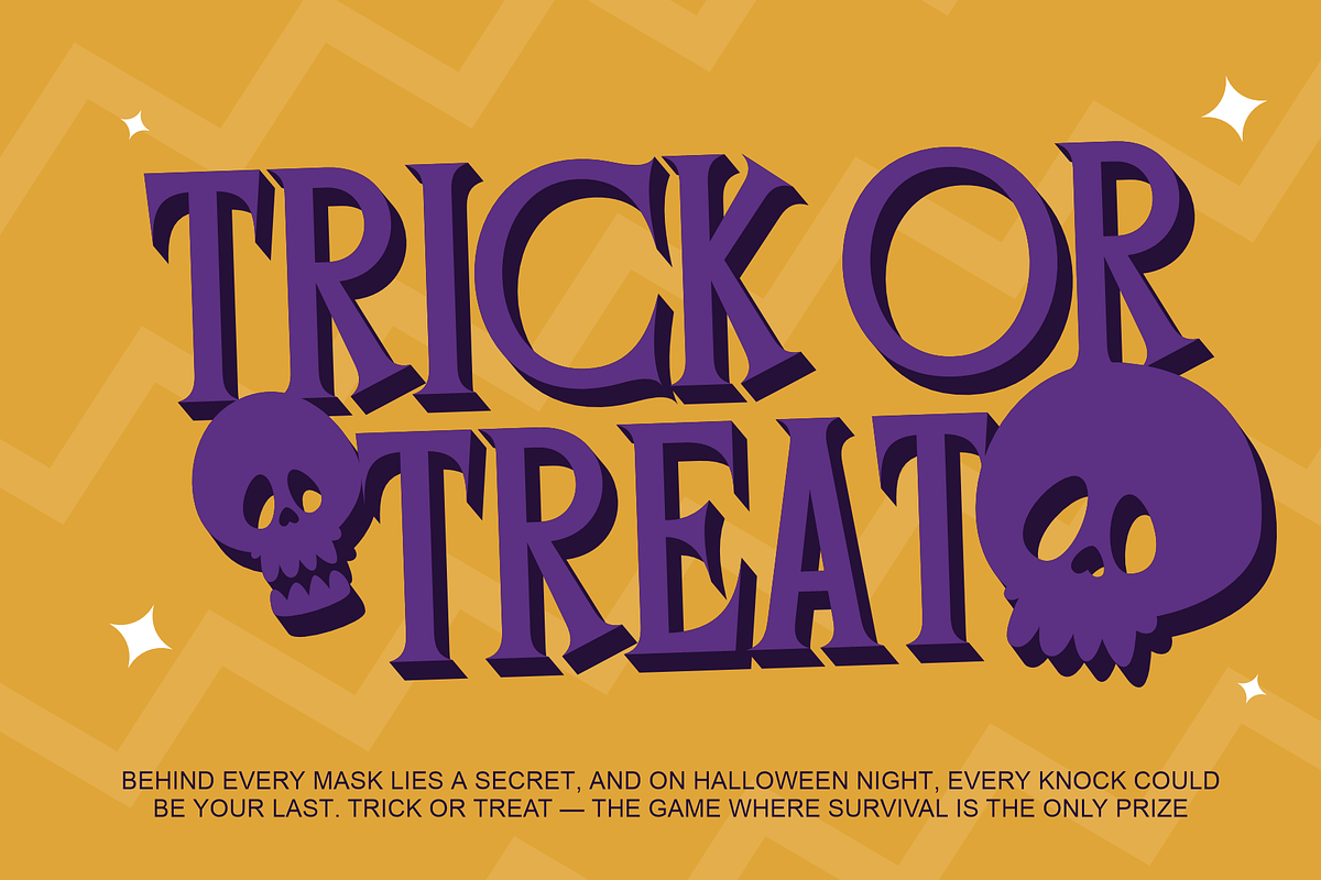 Nelho Quon - Halloween Serif Font, a Serif Font by MaikoHatta (Photo 2 of 7)