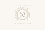 MADELINE | Luxury Wedding Crest, an Illustration by Loren Schmidt Studio (Thumbnail 3 of 4)