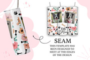Custom photo dog mom 20 oz Tumbler, a Graphic by TumblerArtDS (Thumbnail 2 of 3)