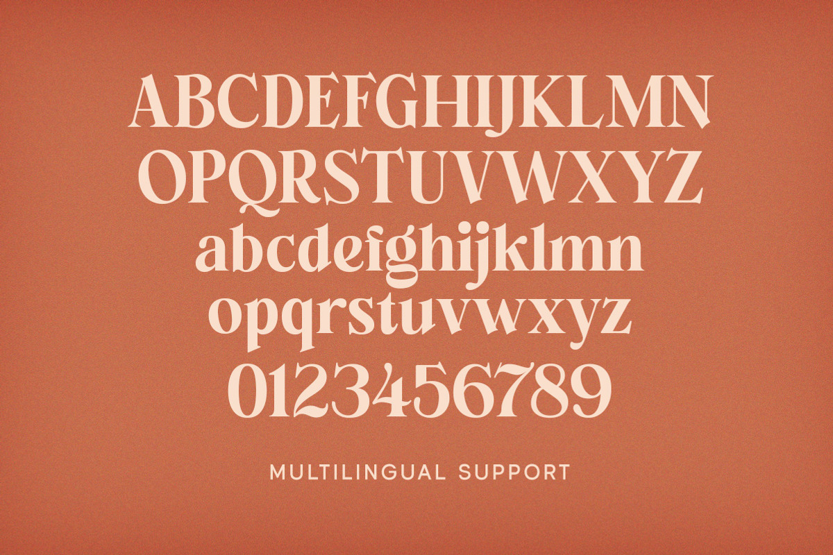 The Kelvine Stylish Serif, a Serif Font by Letterhend Studio (Photo 10 of 11)