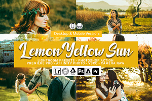 Lemon Yellow Sun Lightroom Presets