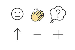 Engaging graphic showing reactions, an Object Illustration by ZinetroN