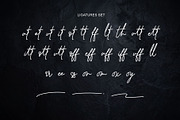 Amsahoney - Monoline Stylish Script, a Script Font by Sealoung (Thumbnail 11 of 11)