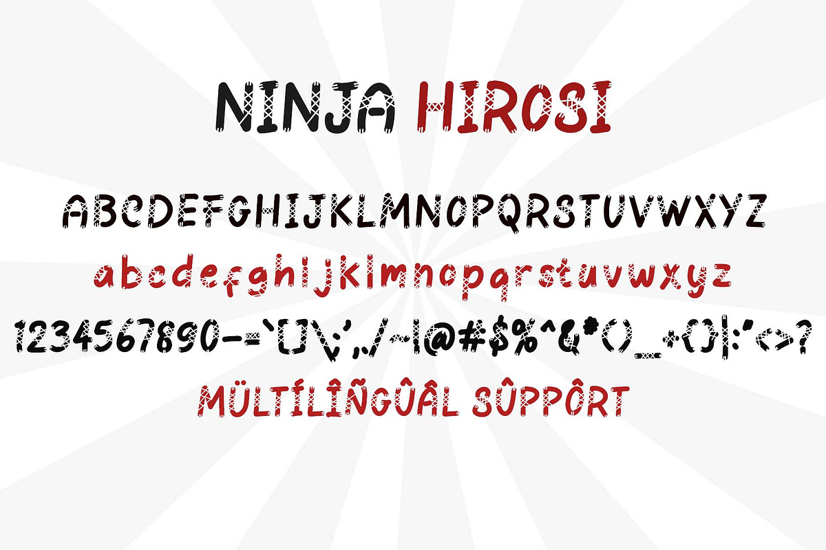 Ninja Hirosi, a Handwritten Font by Yoga Letter (Photo 5 of 5)