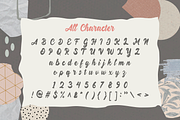 Munjaa | Modern Handwritten, a Script Font by Forberas Club (Thumbnail 6 of 7)