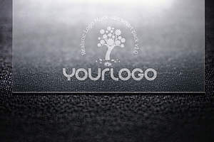 Glass Logo Mock-up