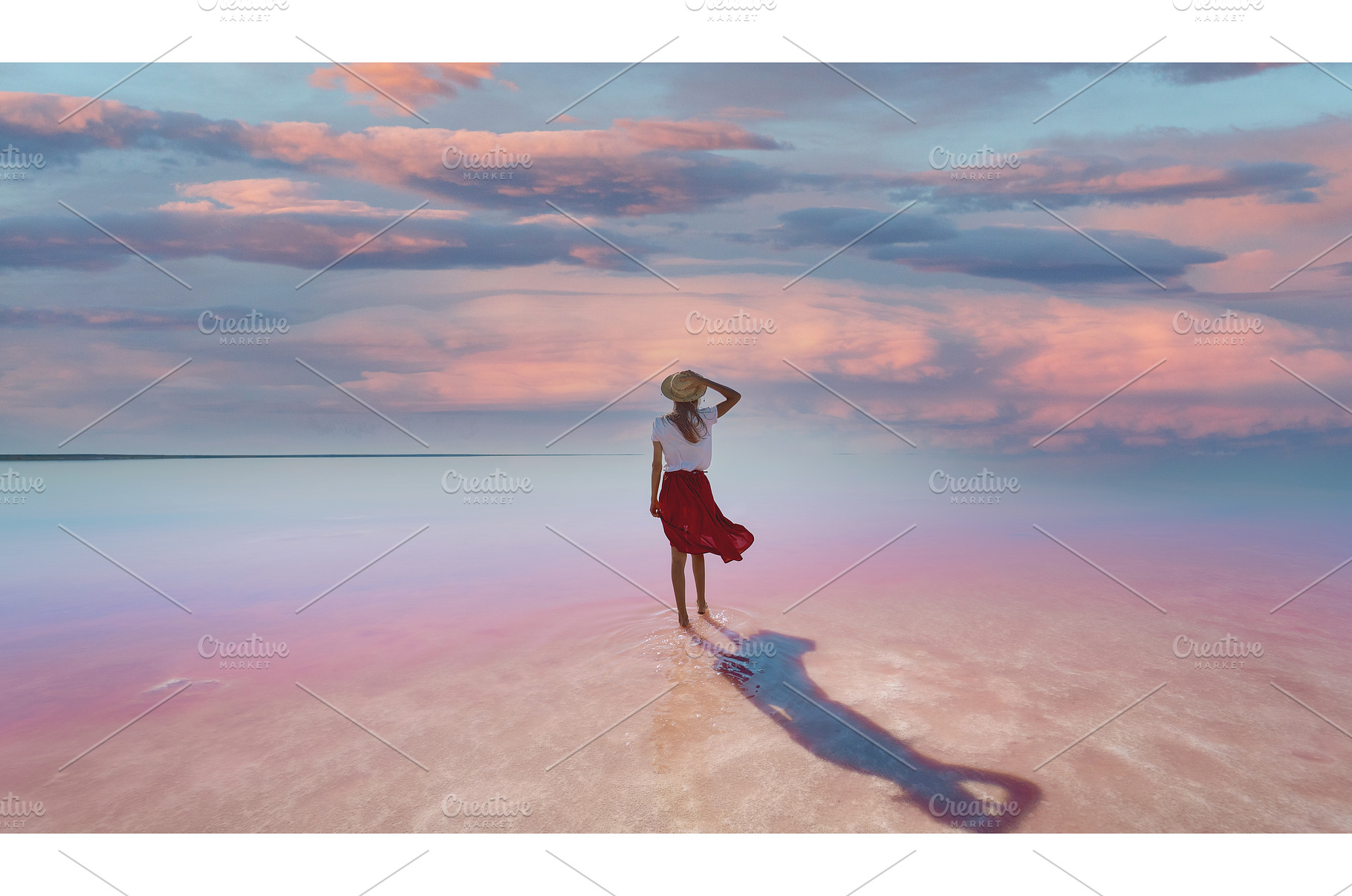 Rear view woman standing in, a Person Photo by vitaliymateha photography