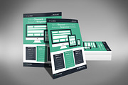 Flat Web Design Flyer, a Flyer Template by Creativenauts (Thumbnail 4 of 4)