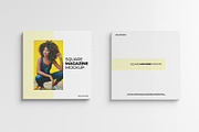 Square Magazine Mockup, a Print Template by AlkStudio (Thumbnail 6 of 15)