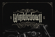Auvelamerde, a Blackletter Font by ilhamtaro (Thumbnail 4 of 10)