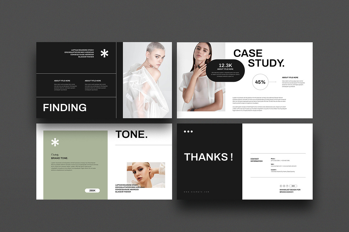 Brand Strategy Presentation Template, a Presentation Template by Spark_Creative (Photo 6 of 8)