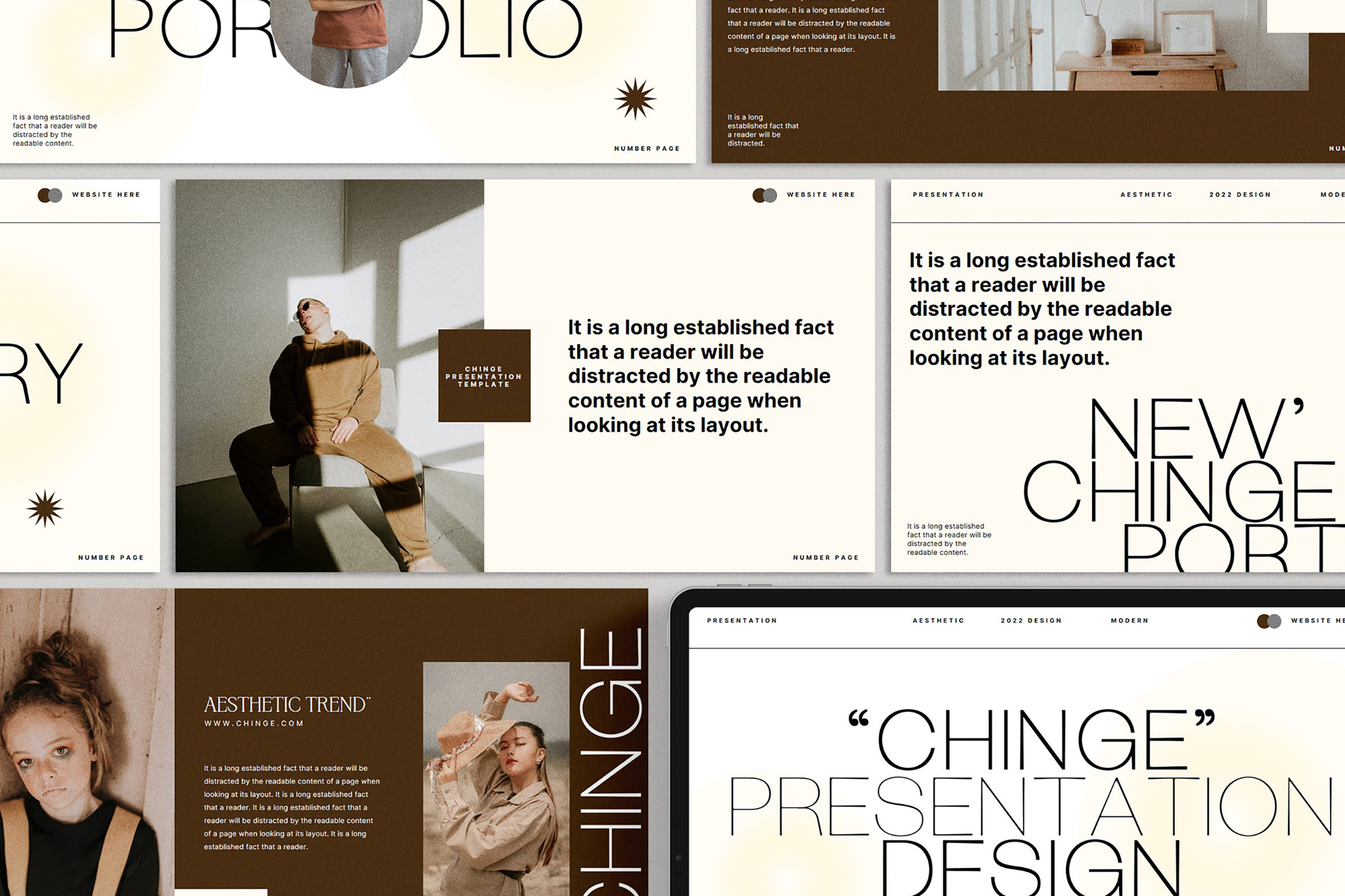 Chinge Presentation Template