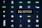 Money Elements for Premiere Pro, a Branding & Logo Template by FlashFXbox (Thumbnail 1 of 2)