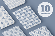 Handmade seamless patterns, a Texture Graphic by Ninos Mandala (Thumbnail 2 of 7)