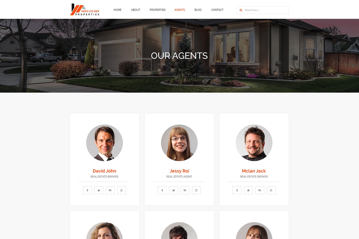 Hexo - Photoshop Template, a Websites & App Template by DigitalCenturySF (Photo 5 of 27)