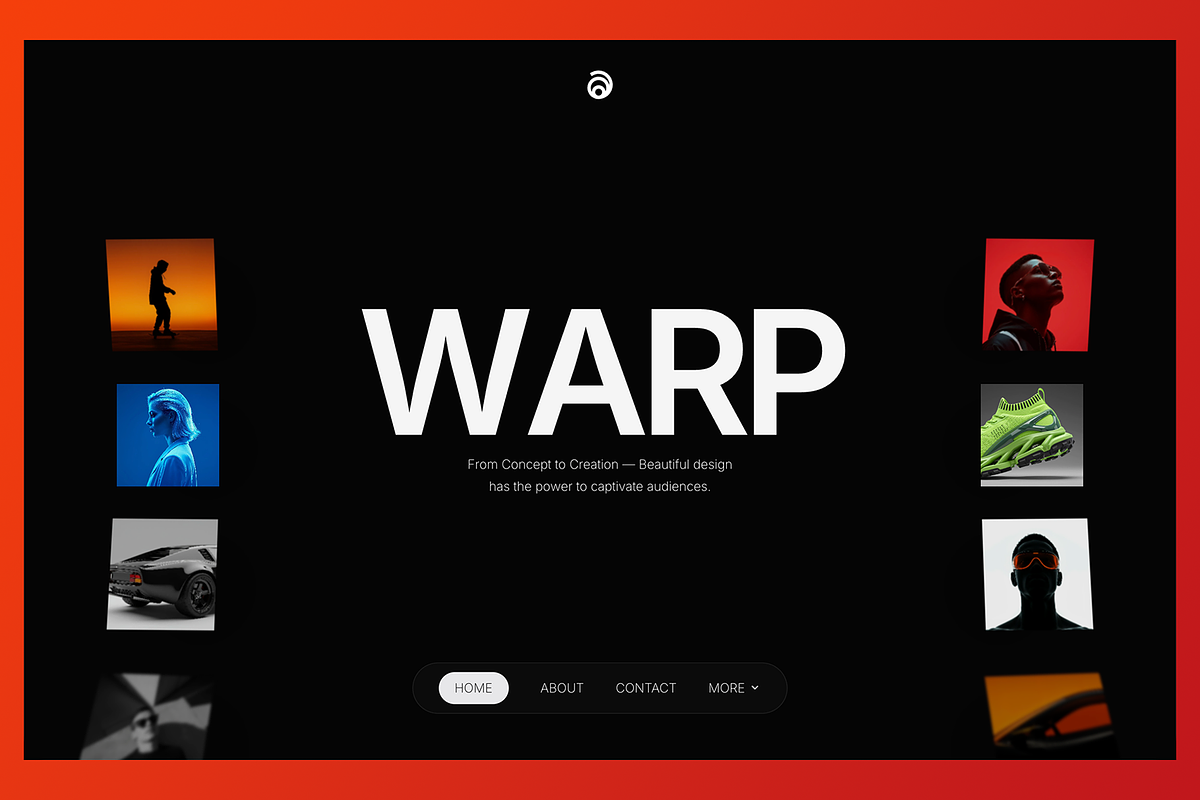 WARP | GSAP Powered Webflow Template