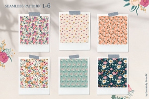 Meadow Floral Pattern Collection