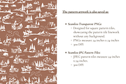 Montana Seamless Pattern Set, a Pattern Graphic by Hughes Studio (Thumbnail 7 of 9)