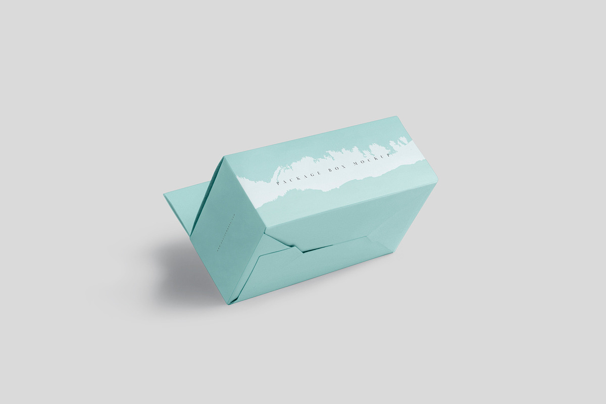 Package Box Mockup - Long Rectangle, a Packaging Mockup by GfxFoundry