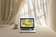 Minimalist Macbook Mockup, a Mac Mockup by The Ethical Agency (Thumbnail 2 of 4)