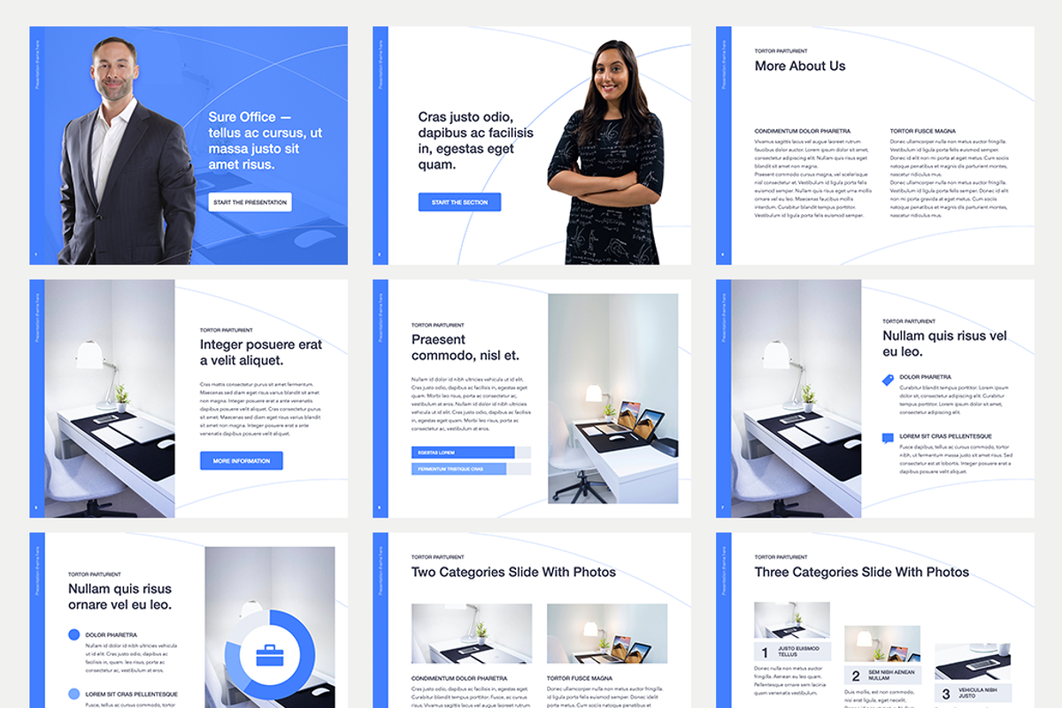 Sure Office Keynote Theme, a Presentation Template by Jumsoft (Photo 5 of 6)