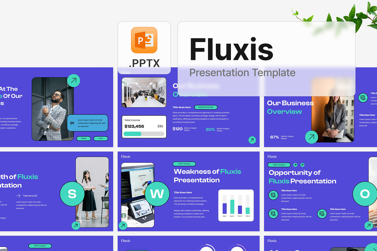 Modern Business Plan Presentation, a Presentation Template by Eklip Studio (Photo 6 of 6)