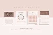Wellness Workbook Creator | CANVA PS, a Magazine Template by Eviory (Thumbnail 32 of 45)