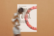 50 poster mockup bundle glued paper, an Advertising Mockup by FoundImages (Thumbnail 24 of 55)