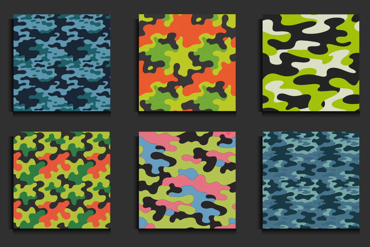 Camouflage Seamless Patterns, a Pattern Graphic by protabsorkar11 (Photo 3 of 4)