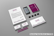 Branding / Identity Mock-Up, a Pens & Pencil Mockup by aykutfiliz (Thumbnail 1 of 16)