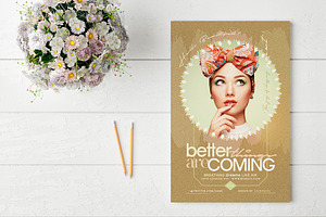 Better Things Are Coming Flyer