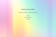 Pastel Rainbow Gradient Backgrounds, a Background Graphic by MarisoArt (Thumbnail 2 of 5)