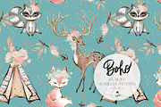 Boho Tribal Animal Seamless Patterns, a Pattern Graphic by KaramfilaS (Thumbnail 4 of 19)