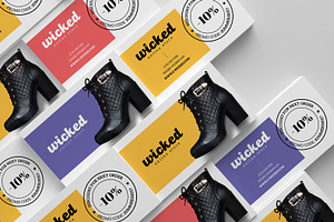 Online Store Business Card Template