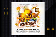 Thanksgiving Flyer Template, a Templates & Theme by MithilaCreation (Thumbnail 3 of 6)