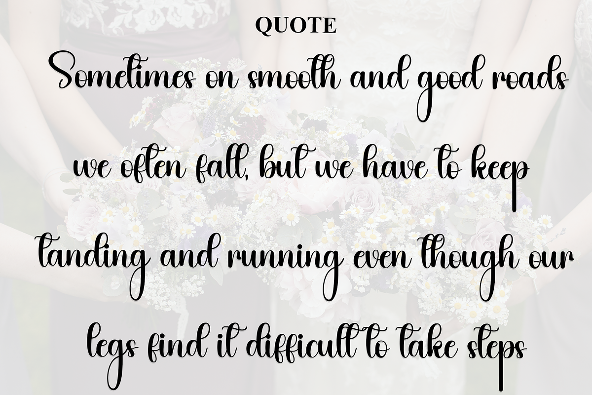 Sweety Monday, a Handwritten Font by FreshTypeINK (Photo 5 of 8)
