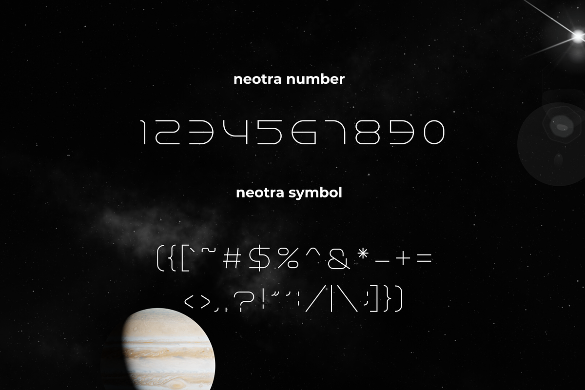 Neotra Futuristic Font, a Font by Brand_Hero (Photo 8 of 13)