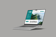 Laptop Mockup, a Device Mockup by lamorastudio (Thumbnail 5 of 11)