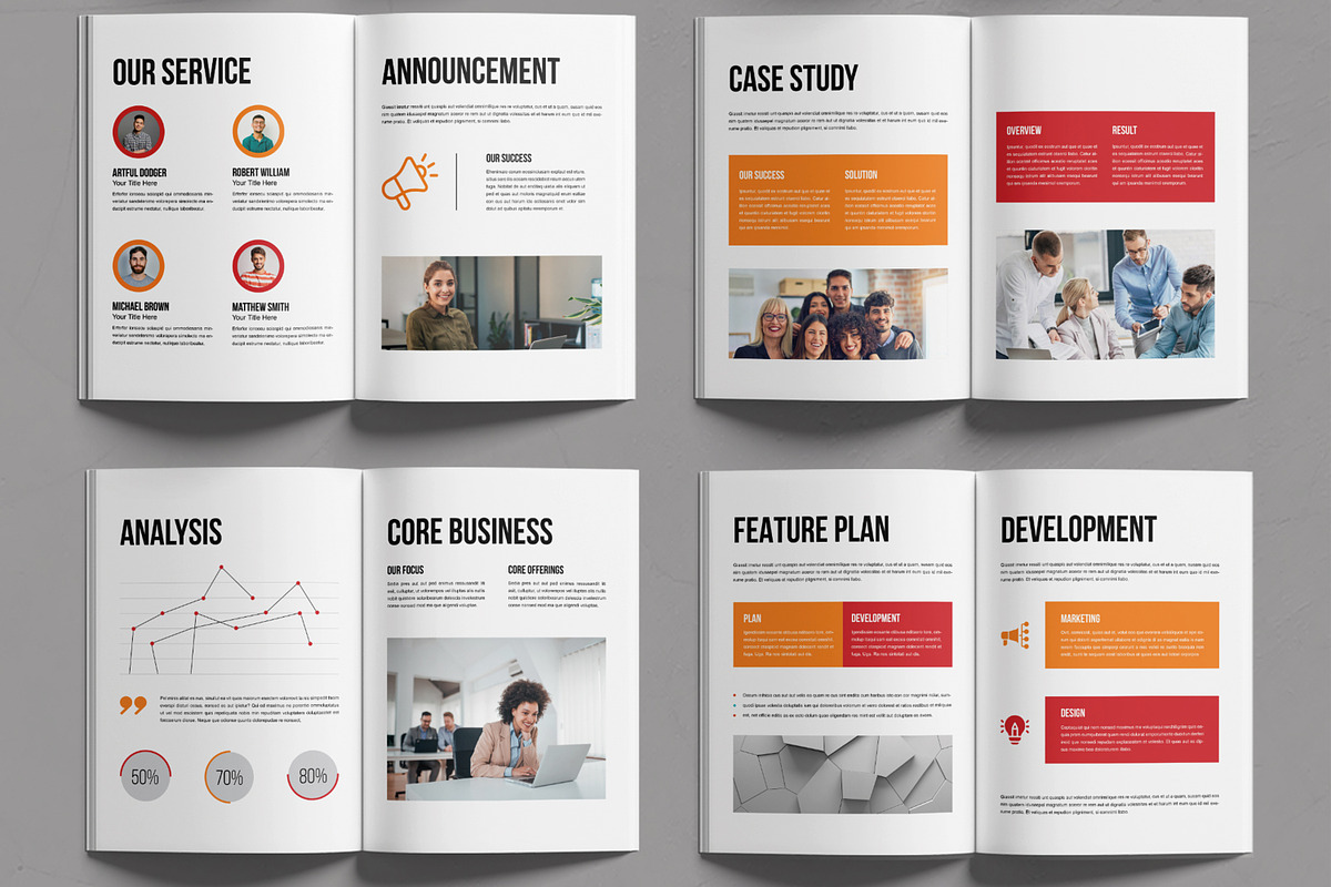 Business Brochure Design Layout, a Brochure Template by MightyDesign (Photo 3 of 6)