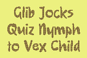 CS Grouse Disco, a Handwritten Font by Craft Supply Co. (Thumbnail 4 of 8)